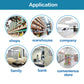 Door/window sensor application icons for shops, warehouse, office, bank, home