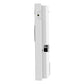 White slim wireless door/window contact sensor with side mounting slot