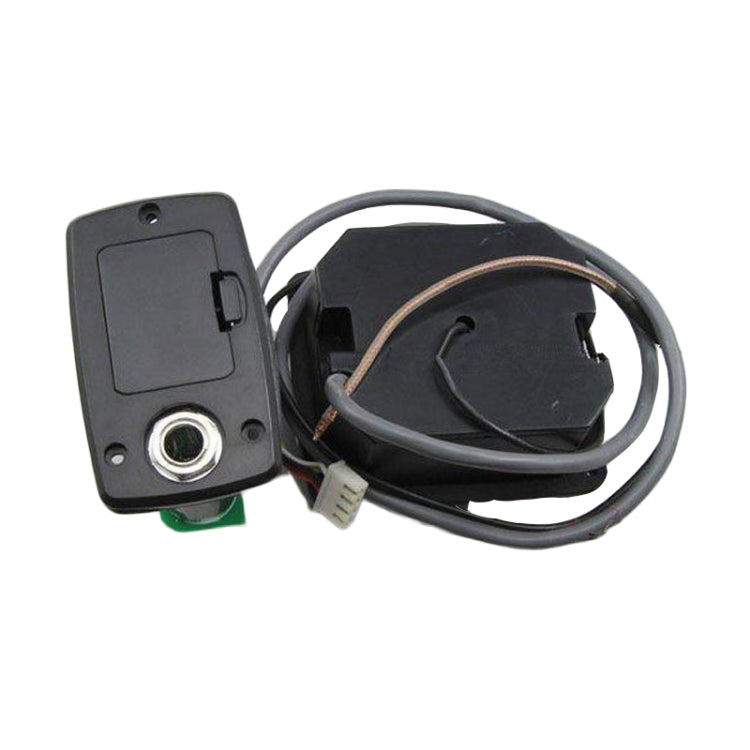 Guitar preamp pickup control module with output jack and wire harness