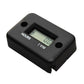Digital timer alarm clock with LCD screen and black mounting tabs