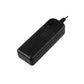 Black inline switch controller for motorcycle helmet light strip with cable