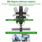 360-degree rotating ball-head phone holder with locking knob