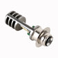 PX15D style LED motorcycle headlight bulb with silver base and side heat-sink fins