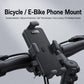 Yesido black bike handlebar phone mount with protective side grips