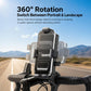 Yesido rotatable phone holder on bike handlebar with top support pad