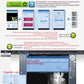 CCTV camera system P2P cloud and DVR device management app screens