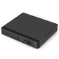 Black AHD DVR recorder with front control dial and vented side panel