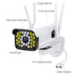 Outdoor PTZ surveillance camera with infrared LED array and PTZ rotating bracket