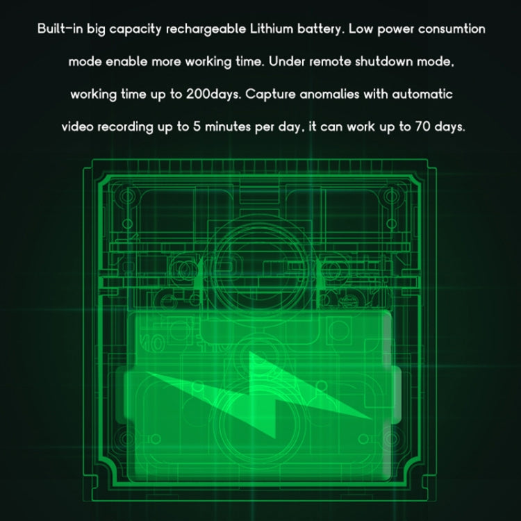 Rechargeable lithium battery circuit schematic for the security camera