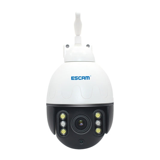 ESCAM Q5068 pan-tilt camera front view with lens and LED arrays