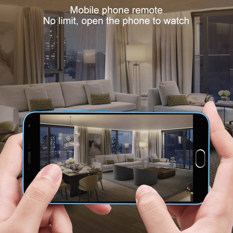 Smartphone remote live view for indoor security camera from anywhere