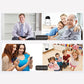 White dome security IP camera for indoor monitoring