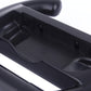 Semicircle steering wheel controller interior cradle with molded channels
