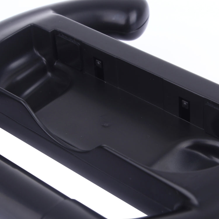 Semicircle steering wheel controller interior cradle with molded channels