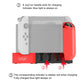 iPega Joy-Con charging dock stand with four slots and blue charging indicator light