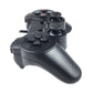 Game controller with textured grips and rear trigger buttons