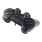 Wired game controller top view with analog sticks and directional pad