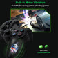 Game controller with dual analog sticks and colored face buttons