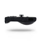 Black underside of split joypad controller halves with triggers and ports