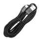 OIVO USB-A to USB-C cable with black braided jacket and connectors