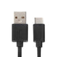 OIVO USB-A and USB-C connectors on black braided charging cable