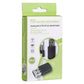 PS4 Bluetooth adapter dongle retail box with USB dongle and microphone icon
