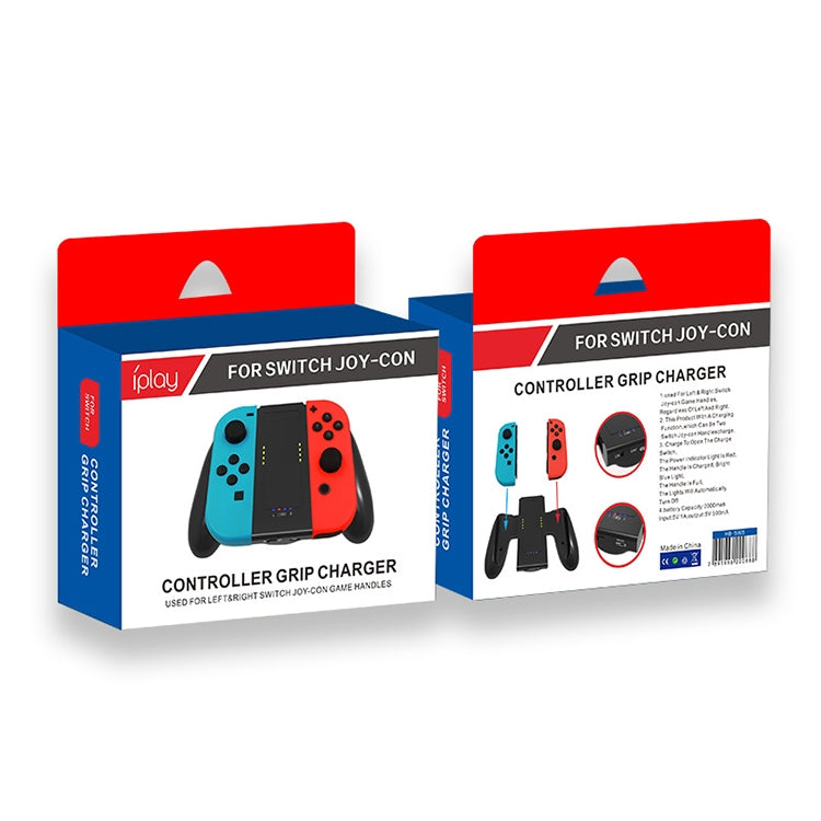 iPlay controller grip charger retail box set for Switch Joy-Con