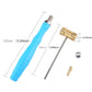 15mm mini copper hammer kit: blue handle, head pieces, metal shaft and washer