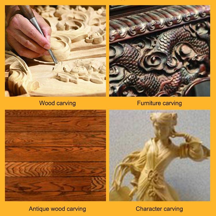 Wood and furniture carving design examples for detailed woodwork