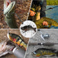 Multi-color fishing lure set with several lures shown among tackle items