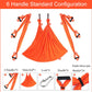 6 Handles Bodybuilding Handstand Inelasticity Aerial Yoga Hammock