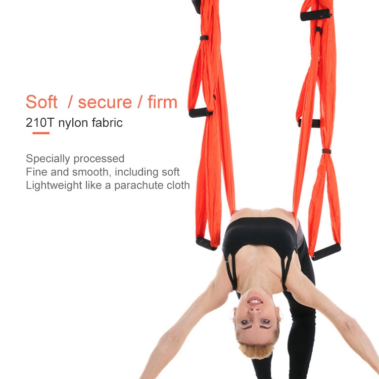 6 Handles Bodybuilding Handstand Inelasticity Aerial Yoga Hammock