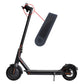 Black waterproof silicone LED sleeve mounted on an e-scooter handlebar
