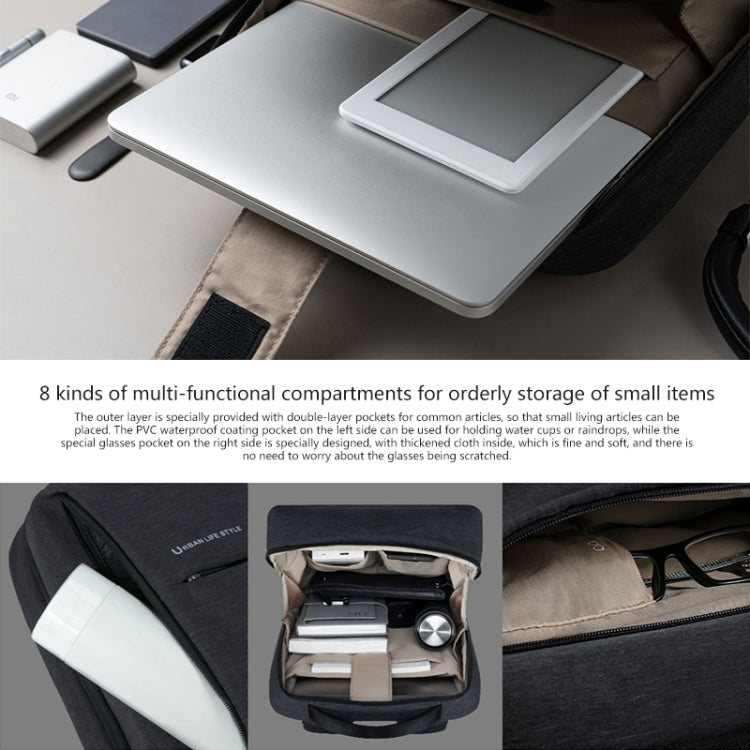 Laptop backpack with padded interior compartments for tablet and accessories