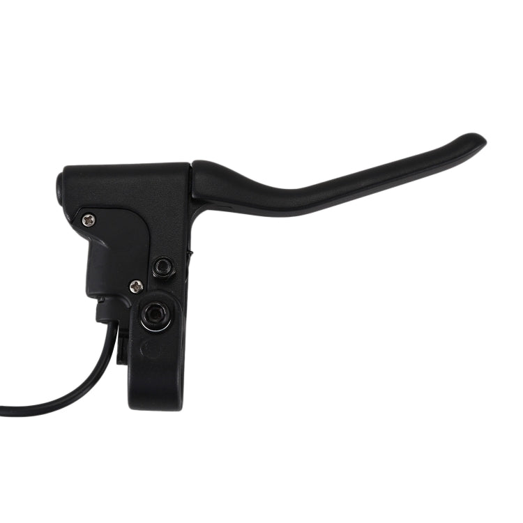 Black brake lever assembly with pivot mount and cable loop