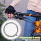 Universal bicycle brake cable set with black housing, coiled cable, and small accessory parts