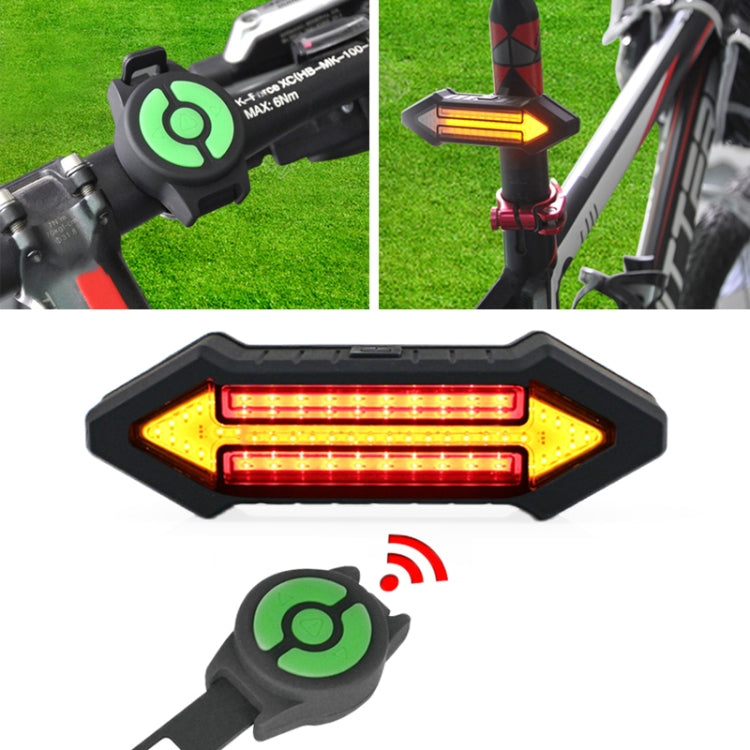 Bike tail light with amber turn signal and red running light, mounted bracket design