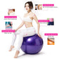 Purple anti-burst fitness yoga ball with workout ball benefits