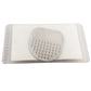 Single inner tube repair patch, gray round patch with small dot holes on backing