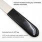 Bike bottom bracket wrench handle with glossy black injection-molded grip