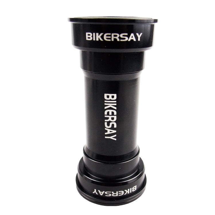 BIKERSAY BB92 bottom bracket bearing, black anodized cups and shell