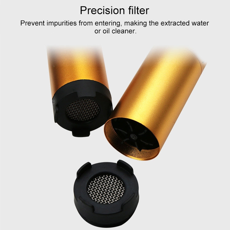 24V mini diving water pump precision filter screen with black cap and mesh