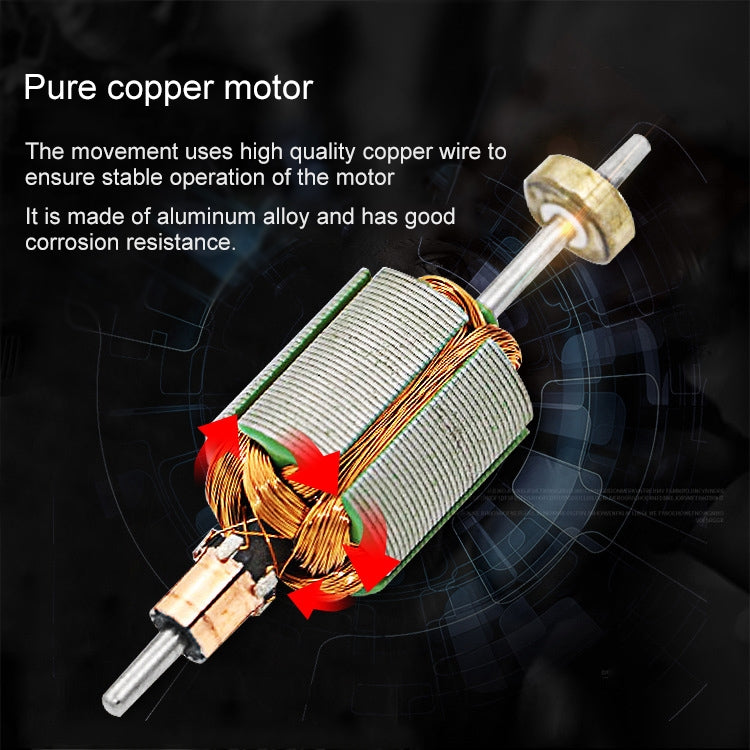 24V mini diving water pump motor assembly with copper windings and shaft