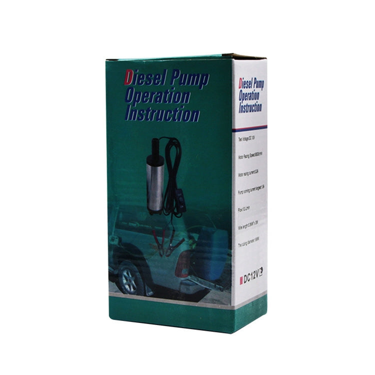 24V mini diving water pump operation instruction box packaging