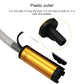 12V mini water pump cylindrical body with plastic outlet nozzle