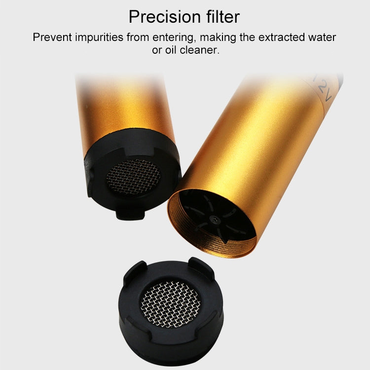 12V mini water pump precision filter with black mesh screens