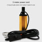 12V mini water pump with 3 meter power cord and battery clamp clips