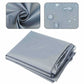 Grey waterproof roller blind cover bundle with water-repellent fabric texture