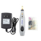 Mini electric grinder drill kit with AC-DC adaptor, power cord, and tool set