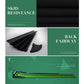 Long golf putting mat with black rails, green turf lane, and back-fairway channel